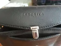 Италия  Компактная Барсетка 15x10x7 см  Italy  Кожа