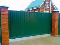 Изготавливаем и устанавливаем откатные ворота в Москве и М.О., фотография 11