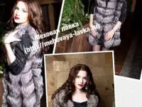 Песцовые жилеты, фотография 2
