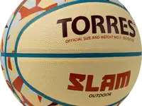 Мяч баскетбольный torres slam, размер 7