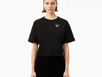 Женская футболка lacoste из хлопка