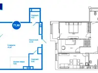 Продам 3 комнатную квартиру