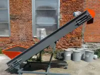 Транспортер ленточный наклонный для лука, фотография 3