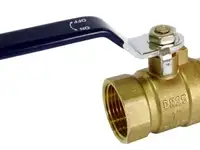 Кран шаровой 3/4'' г/ш ручка krafteco латунь