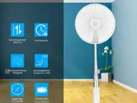 Компактный вентилятор на аккумуляторе, фотография 8