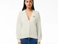 Женский кардиган lacoste из органического хлопка