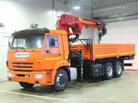 Камаз 65115 с манипулятором кму-150 Галичанин