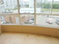 Балконы. Лоджии. Утепление,  обшивка внутри вагонкой, панелями Красноярске