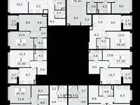 1-но комнатная квартира, 37,30 м², 3 эт., ЖК А101 Всеволожск, фотография 2