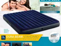 Матрас надувной трехспальный Intex 183х203х25см, фотография 4