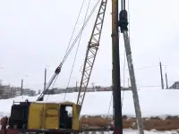 Сваебойная установка на ЭО-5111Б бу