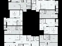 2-х комнатная квартира, 61,20 м², 11 эт., ЖК Прокшино, фотография 4