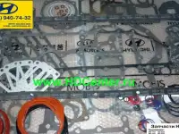 Запчасти для грузовиков Hyundai HD: Комплект прокладок двигателя D6*