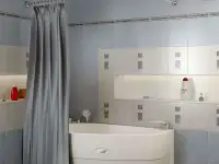 карниз для ванны белый или хром