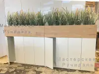 Кашпо офисные тумбы для зонирования