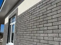 Кирпич облицовочный декоративный антрацит, фотография 3