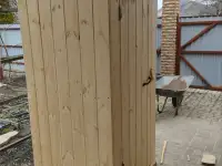 Продам деревянный туалет душ