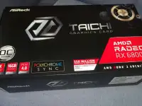 Видеокарта RX 6800 XT ASRock Taichi 16 Gb, фотография 11