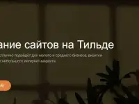 Создание сайтов на Tilda быстро и недорого