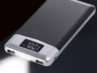 Внешний аккумулятор awei p30k 10000 mah power bank с фонариком, фотография 3