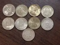 Набор монет 10 рублей ГВС8 шт, фотография 3
