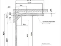 Гаражные ворота Алютех Trend с калиткой на проем 3500х3000h мм, под притолоку 1500 мм, цвет белый, панель S-гофр, фотография 3