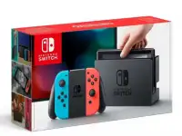 Игровая консоль Nintendo Switch (неоновый красный/неоновый синий), фотография 6