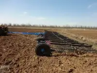 Сцепка бороновальная гидравлическая двухследная