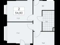 Продам 2 комнатную квартиру