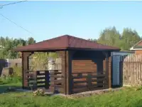 Строительство беседок, веранд, мангального комплекса