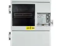 Корпус пластиковый кде-1 (щурн-п 1/4) (1ф.счетчика din+4гр.авт.выкл) (290х230х110) ip54
