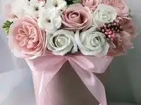 Неувядающие цветы розы мыло