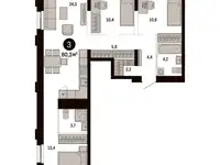 Продам 3 комнатную квартиру