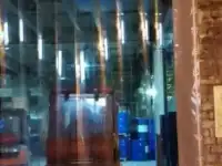 Шторы-завесы из брезента и ПВХ в гараж, на склад, фотография 3