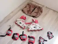 продам 2 пары роликовых коньков