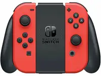 Игровая приставка nintendo switch oled, mario red edition, фотография 6
