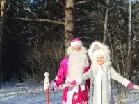 Выезд Деда Мороза  Снегурочки на дом