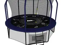 Батут unix line supreme game 8 ft (blue)
