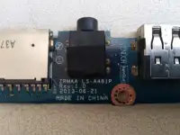 Toshiba E55 U50D U50 плата Audio Board ZRMAA LS-A481P Rev:1.0 K000150190, фотография 2
