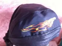 Бандана из натуральной кожи