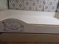 Детская кровать двухуровневая