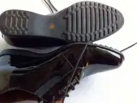 туфли женские, чёрные, лакированные, кожа, бу в отл. состоянии