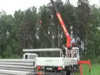 Перевозка бетонных плит