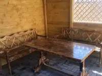 Деревянная мебель для бани и сауны