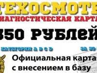 Техосмотр Диагностическая карта