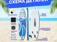 Sup-борд unix line big wave (320 см), фотография 7