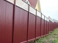 Заборы из Профнастила