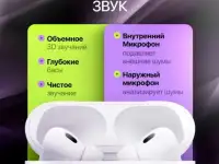 Наушники беспроводные Air Pods Pro 2 Premium с шумоподавлением, фотография 7