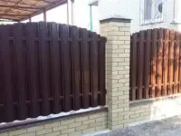 Штакетник металлический