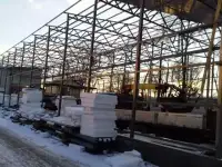 Демонтаж ангаров складов металлонструкций